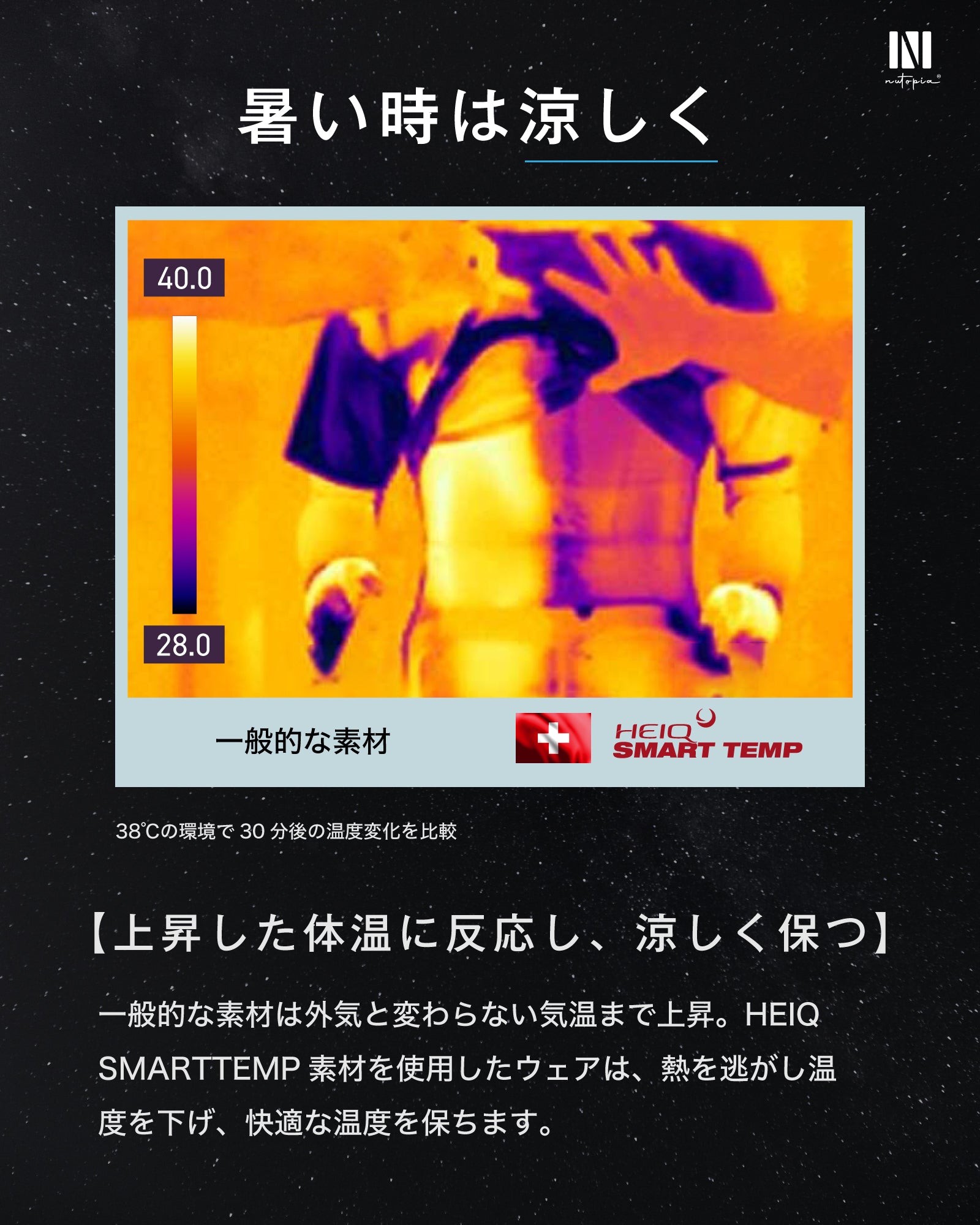 調温パジャマ