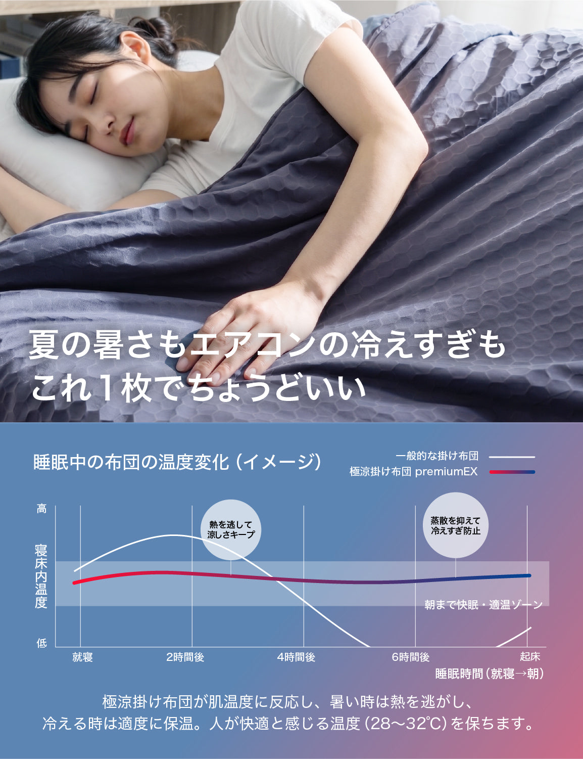 極涼掛け布団 premiumEX